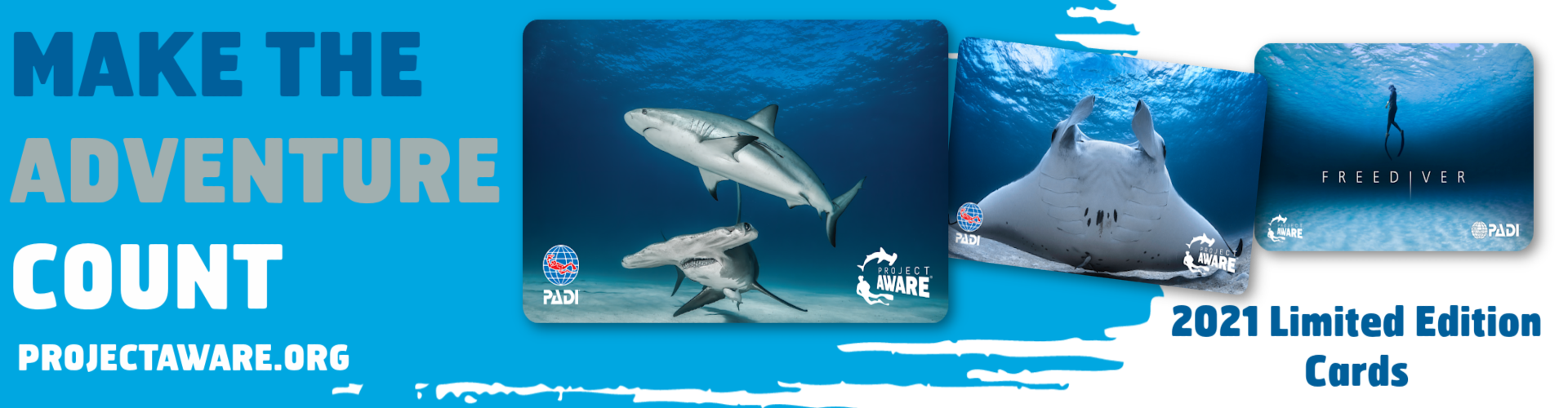 2021 PADI card EVE banner