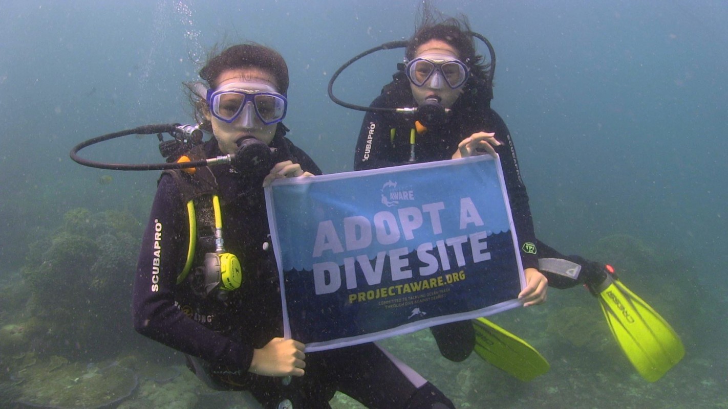 Adopt a Dive Site Underwater