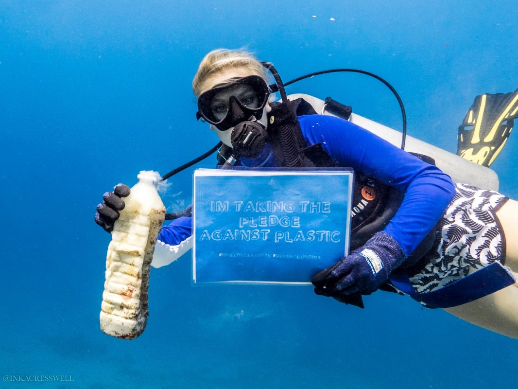 image of Blue Marlin Gili Trawangan single use plastic