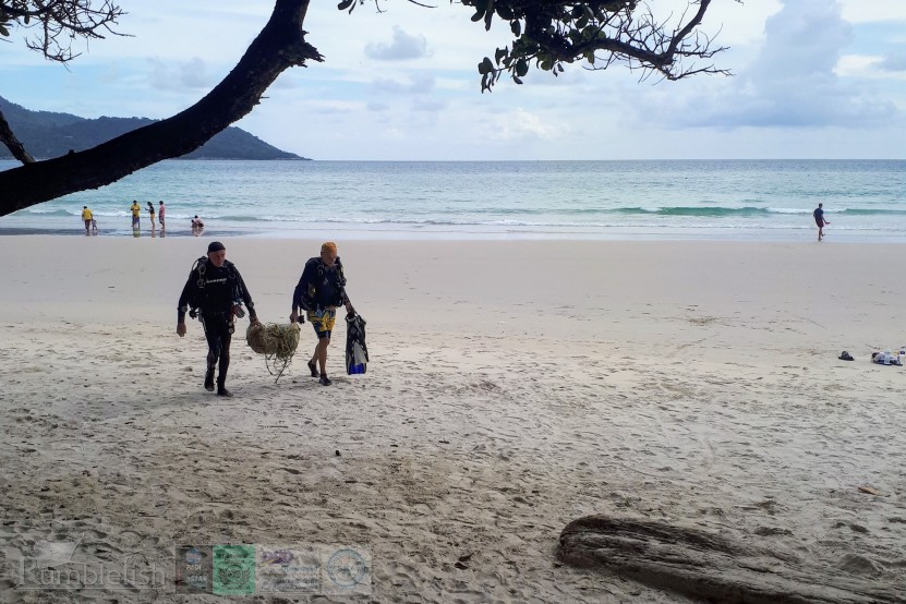 Five-O Dive Club got the ghost nets